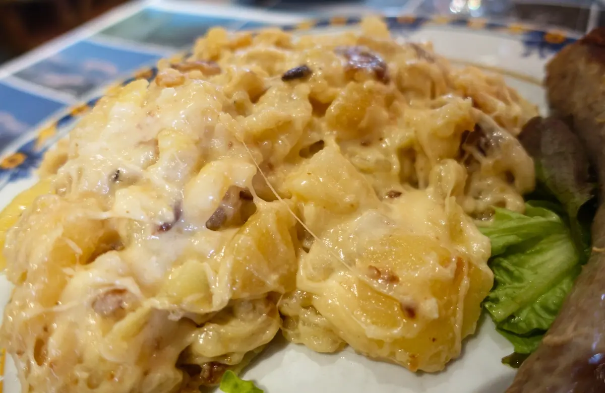 truffade queso patatas